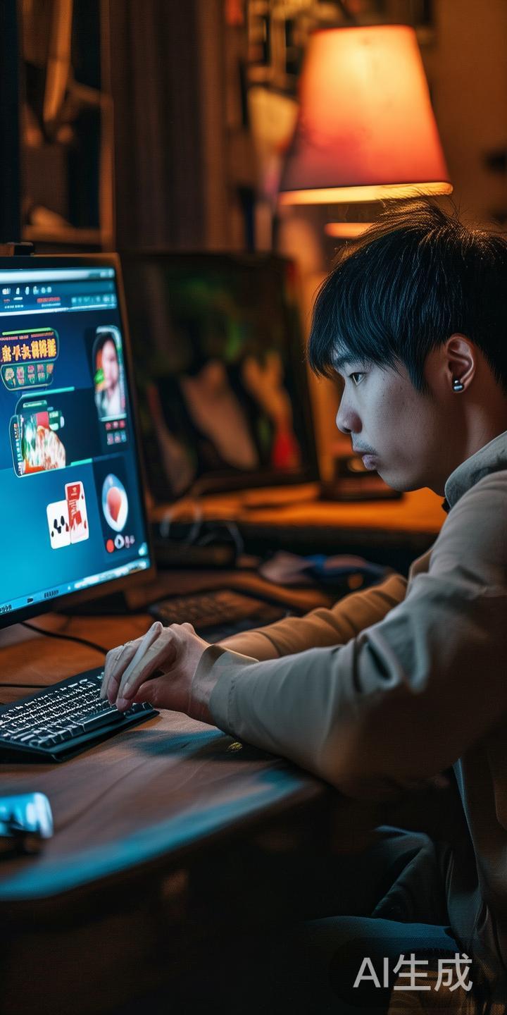 例如，一位热爱麻将的玩家小李，每天晚上都会在天天游